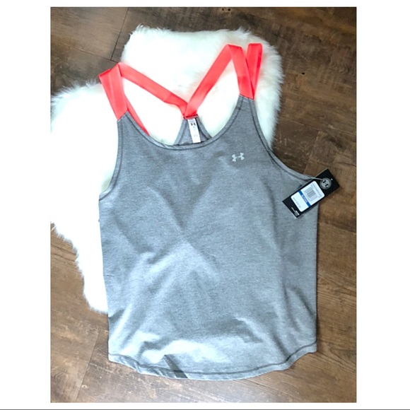 Under Armour Tops - 🔥NWT🔥 UA CORAL STAPPY TANK
